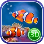 Logo of Coral Fish 3D Live Wallpaper android Application 