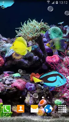 Coral Fish 3D Live Wallpaper android App screenshot 4