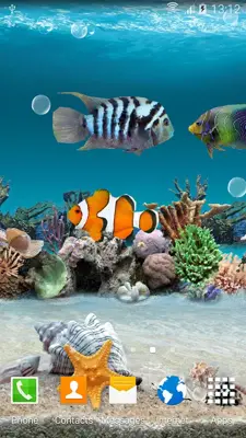 Coral Fish 3D Live Wallpaper android App screenshot 5