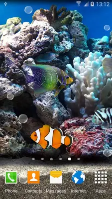 Coral Fish 3D Live Wallpaper android App screenshot 6