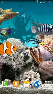 Coral Fish 3D Live Wallpaper android App screenshot 7